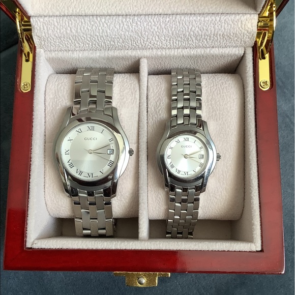 Beautiful authentic GUCCI watches for couple 💞💕 - Picture 1 of 15